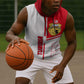 Tunisia Football Sleeveless Hoodie - Victory for the Eagles of Carthage - African Pride