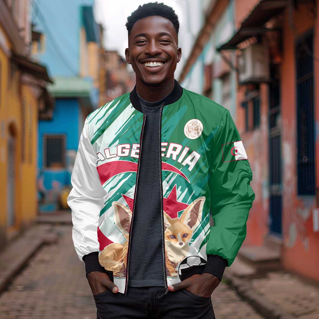 Support Les Fennecs - Algeria Football Bomber Jacket