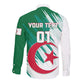 Support Les Fennecs - Algeria Football Long Sleeve Button Shirt
