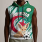 Support Les Fennecs - Algeria Football Sleeveless Hoodie - African Pride