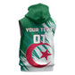 Support Les Fennecs - Algeria Football Sleeveless Zip Hoodie - African Pride
