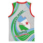 Custom Djibouti Independence Day Basketball Jersey - June 27, Jabuuti Emblem with Islamic Pattern - African Pride