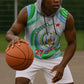 Custom Djibouti Independence Day Sleeveless Hoodie - June 27, Jabuuti Emblem with Islamic Pattern - African Pride