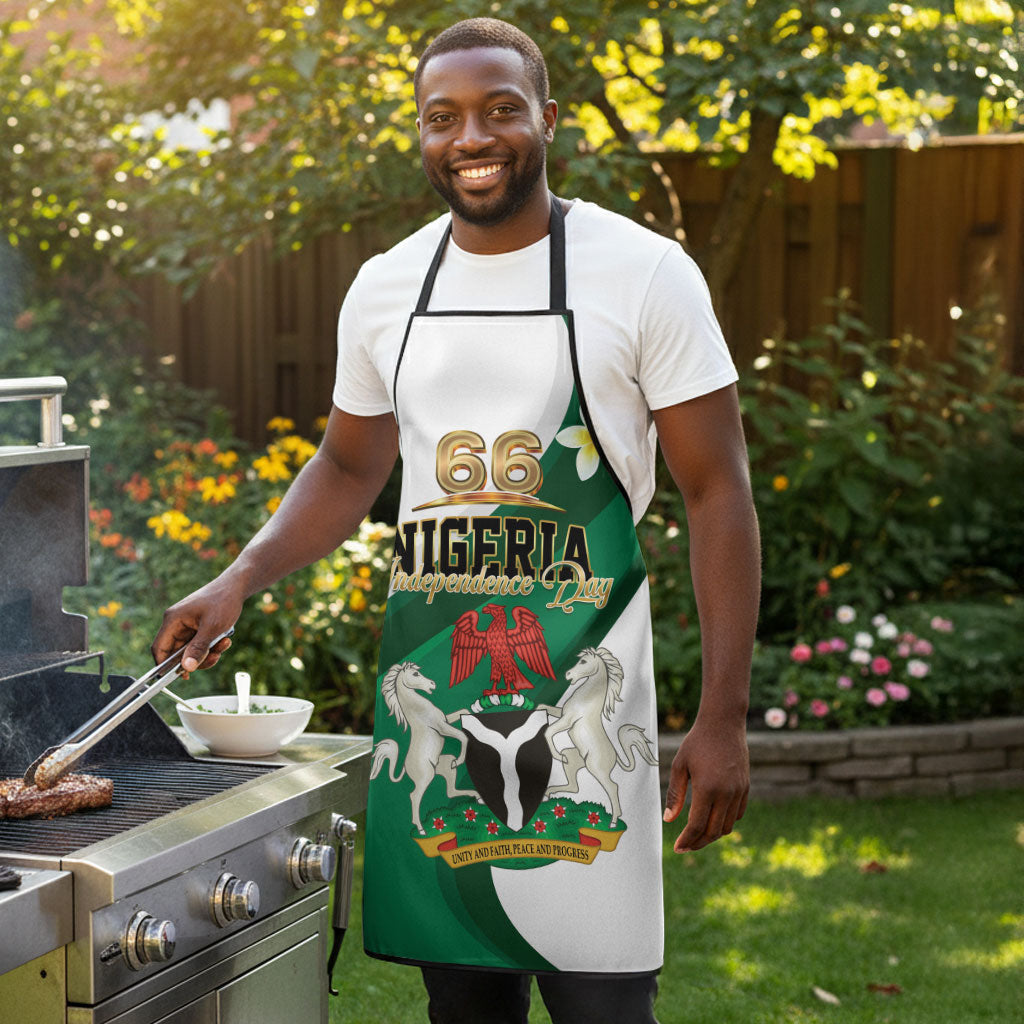 Nigeria Independence Day Apron Proud Nigerian