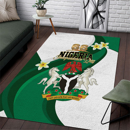 Nigeria Independence Day Area Rug Proud Nigerian