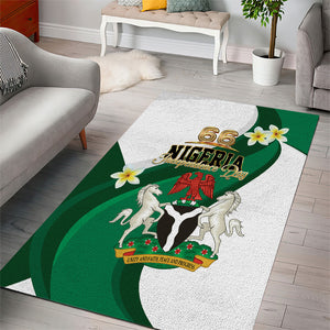 Nigeria Independence Day Area Rug Proud Nigerian