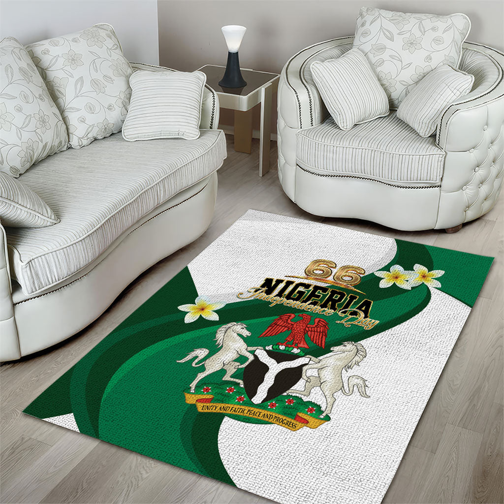 Nigeria Independence Day Area Rug Proud Nigerian