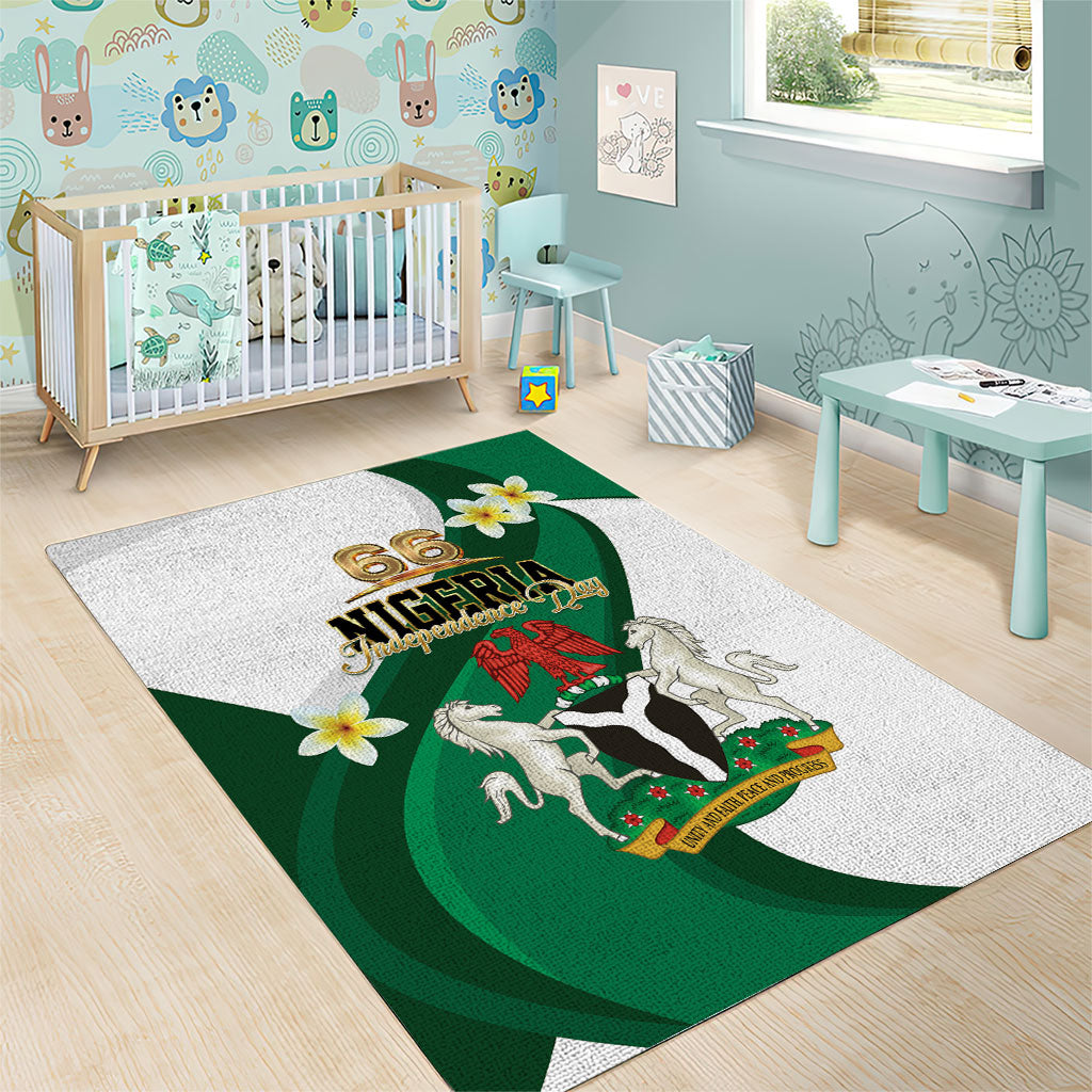 Nigeria Independence Day Area Rug Proud Nigerian