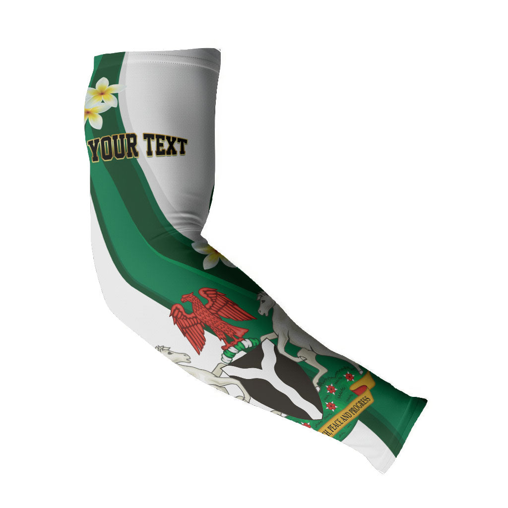 Personalised Nigeria Independence Day Arm Sleeves Proud Nigerian