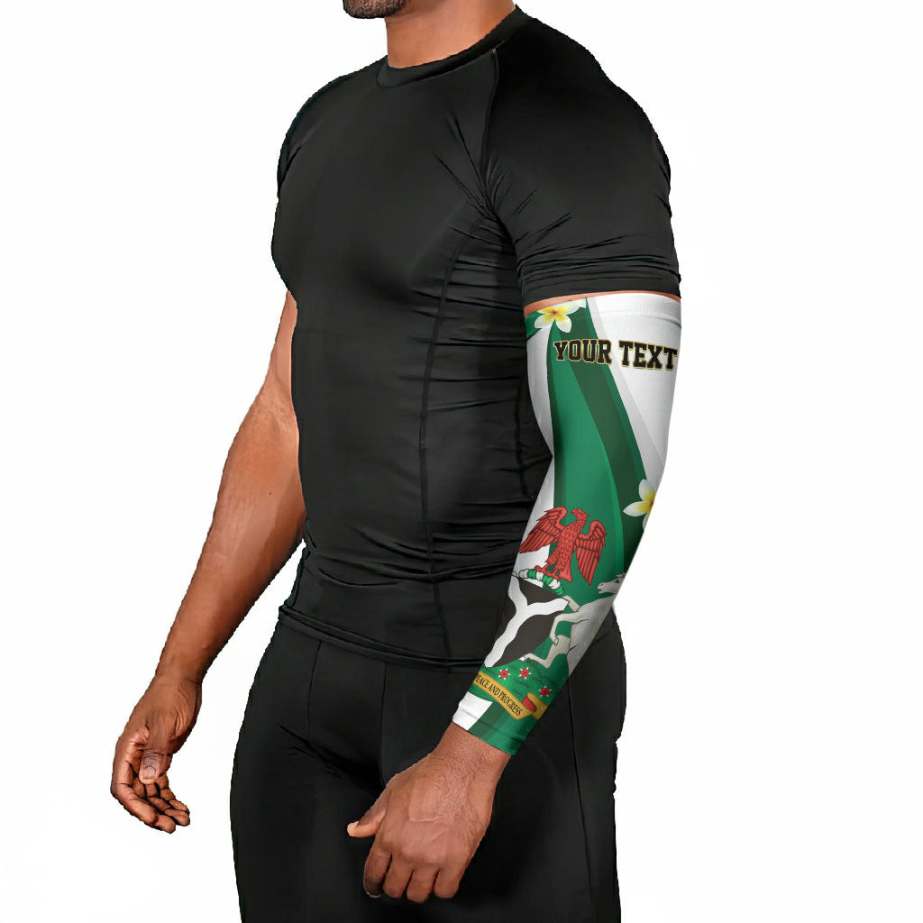 Personalised Nigeria Independence Day Arm Sleeves Proud Nigerian