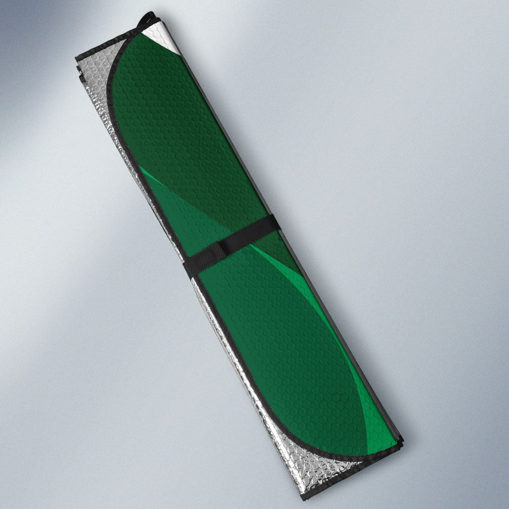 Nigeria Independence Day Auto Sun Shade Proud Nigerian