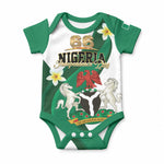 Personalised Nigeria Independence Day Baby Onesie Proud Nigerian
