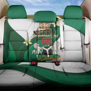 Nigeria Independence Day Back Car Seat Cover Proud Nigerian