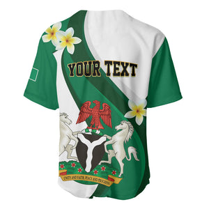 Personalised Nigeria Independence Day Baseball Jersey Proud Nigerian