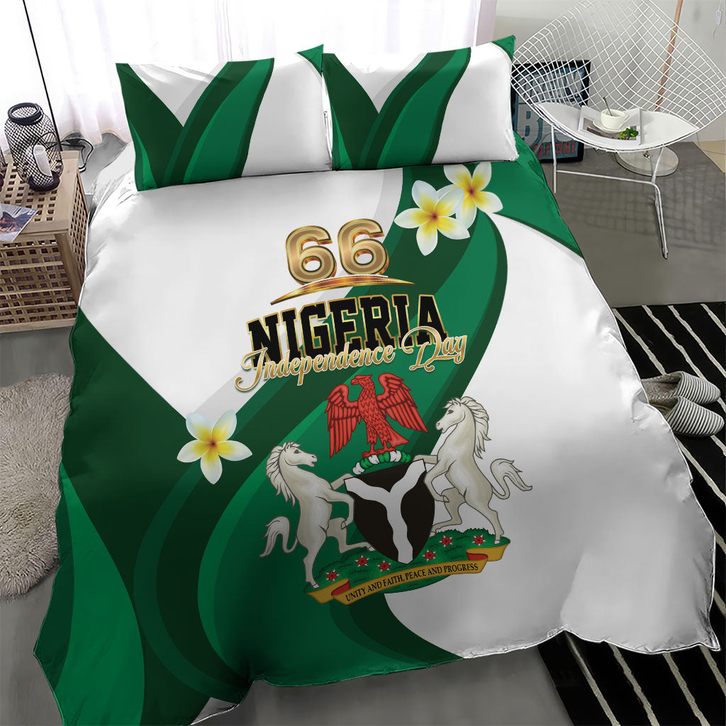Nigeria Independence Day Bedding Set Proud Nigerian