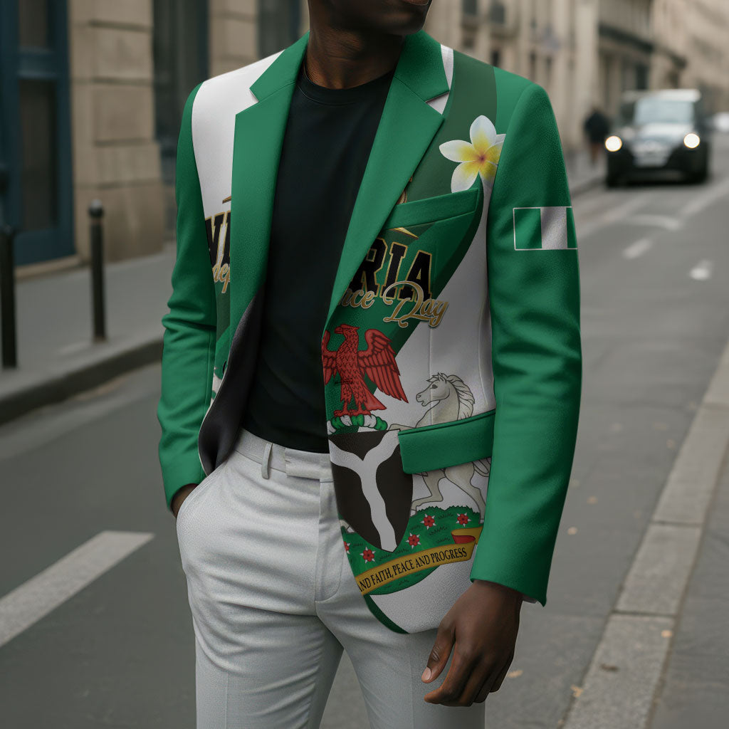Personalised Nigeria Independence Day Blazer Proud Nigerian