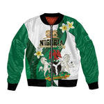 Personalised Nigeria Independence Day Bomber Jacket Proud Nigerian