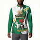 Personalised Nigeria Independence Day Button Sweatshirt Proud Nigerian