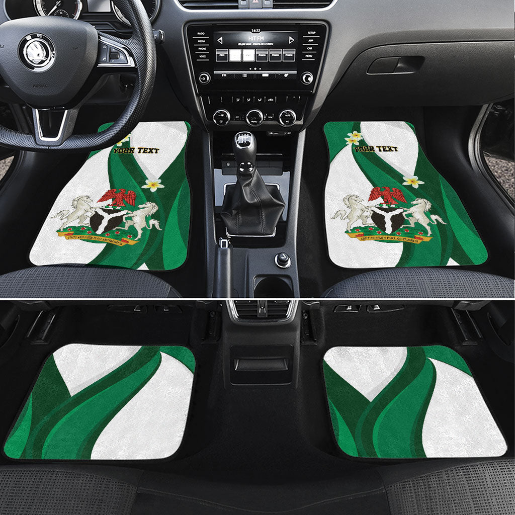 Personalised Nigeria Independence Day Car Mats Proud Nigerian