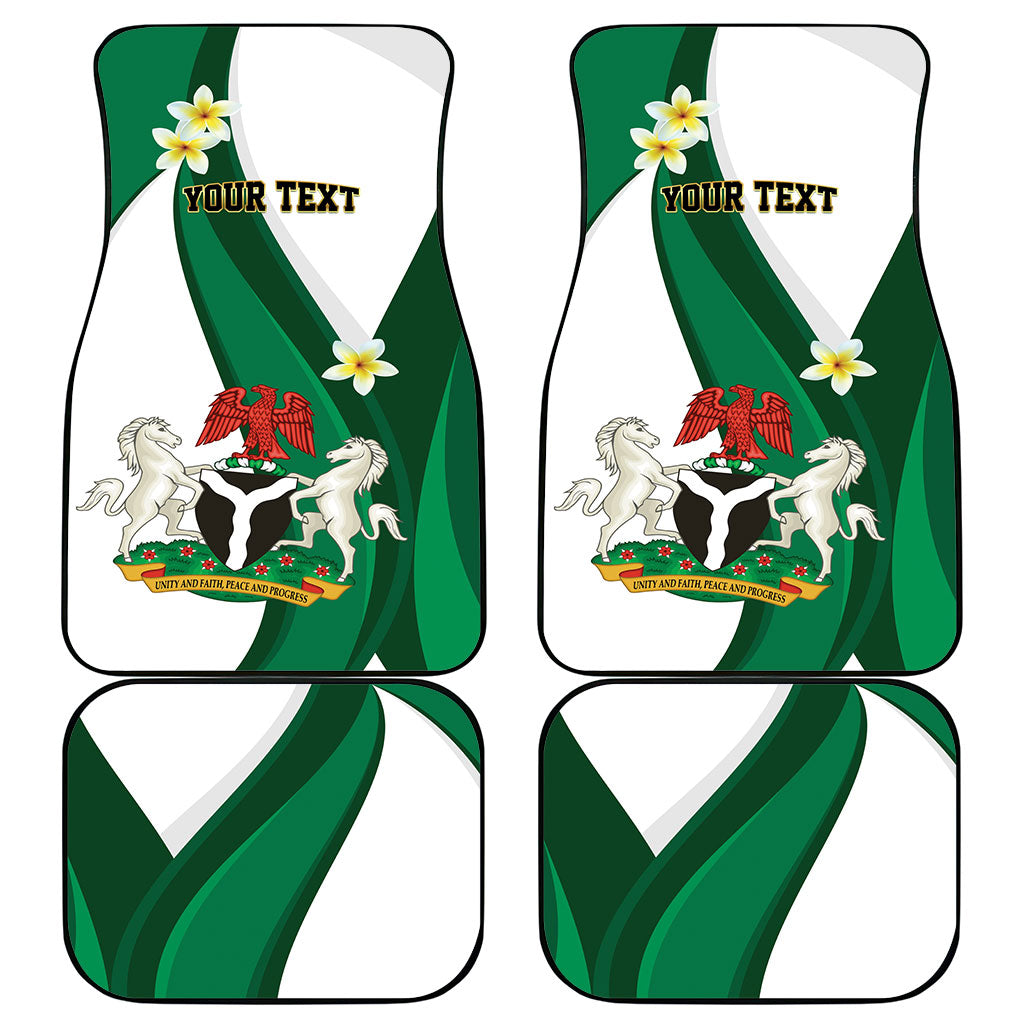 Personalised Nigeria Independence Day Car Mats Proud Nigerian