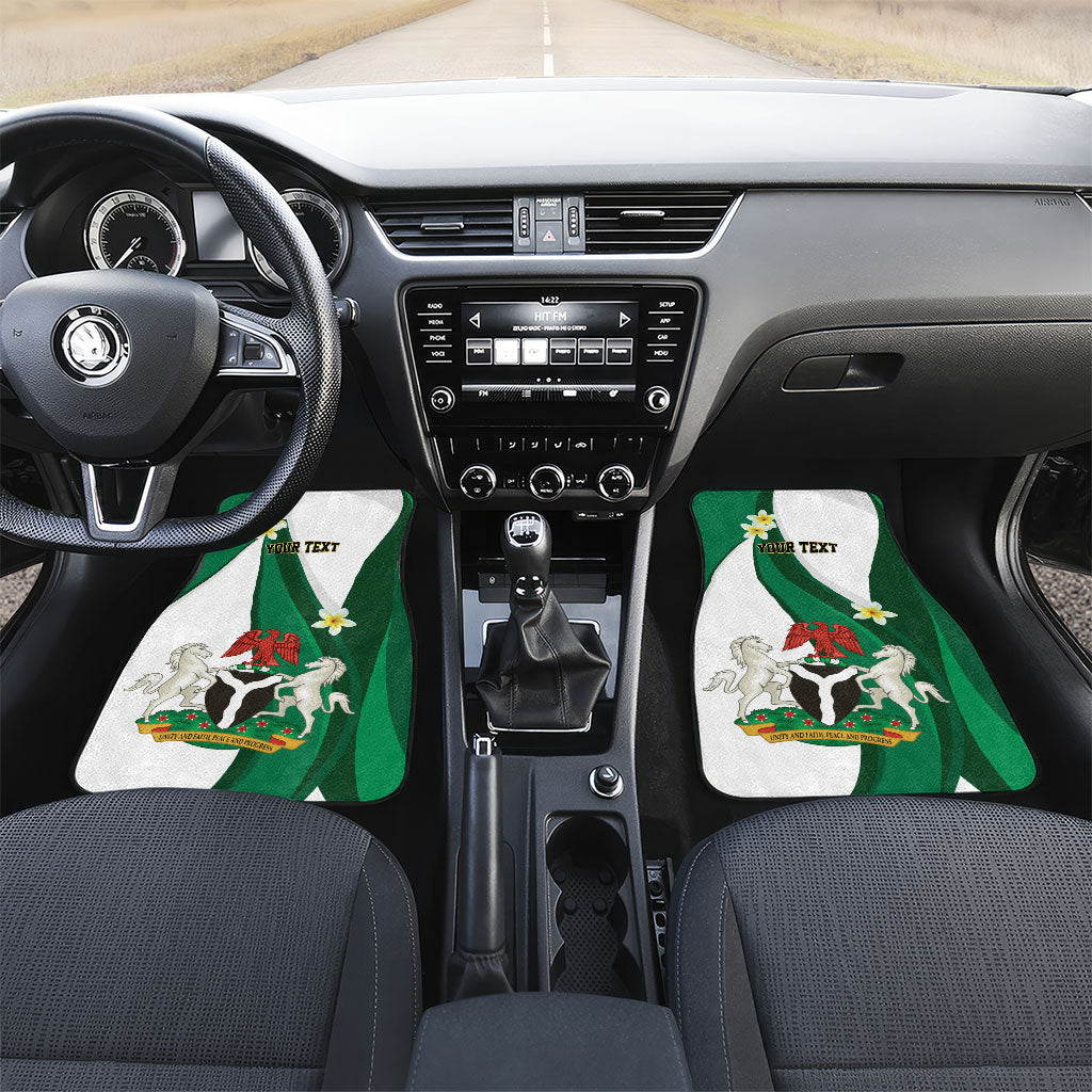 Personalised Nigeria Independence Day Car Mats Proud Nigerian