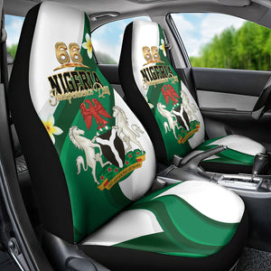 Nigeria Independence Day Car Seat Cover Proud Nigerian