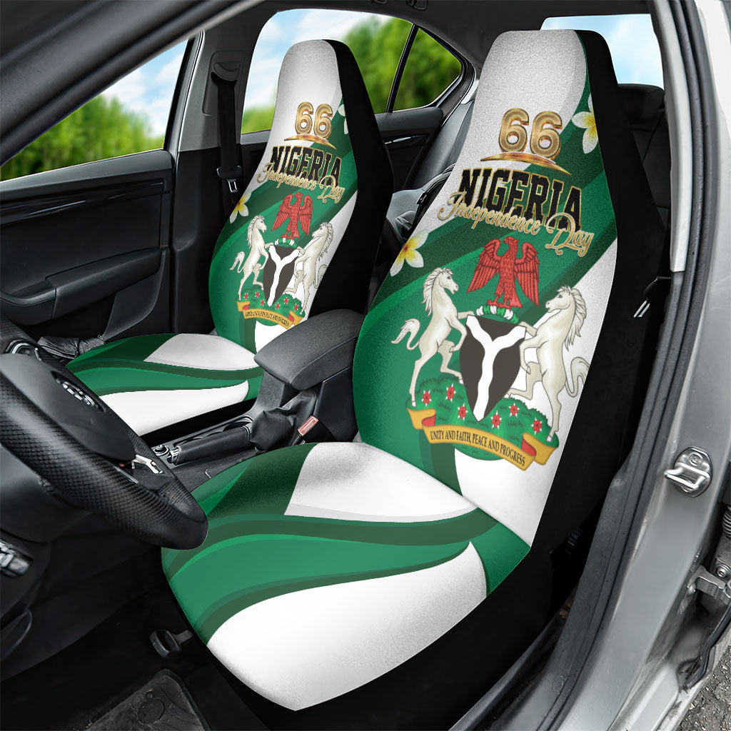 Nigeria Independence Day Car Seat Cover Proud Nigerian