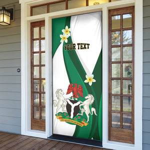 Personalised Nigeria Independence Day Door Cover Proud Nigerian