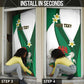 Personalised Nigeria Independence Day Door Cover Proud Nigerian