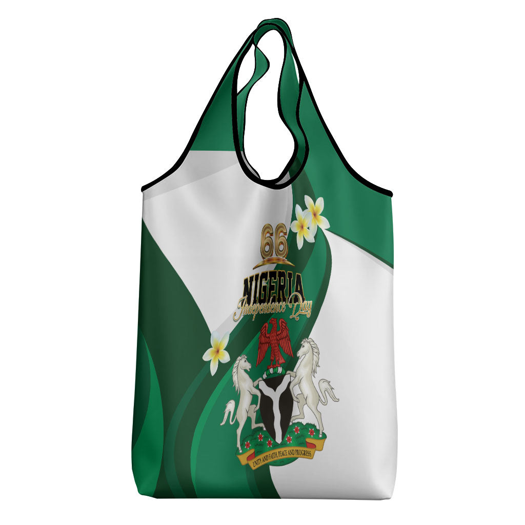 Nigeria Independence Day Grocery Bag Proud Nigerian