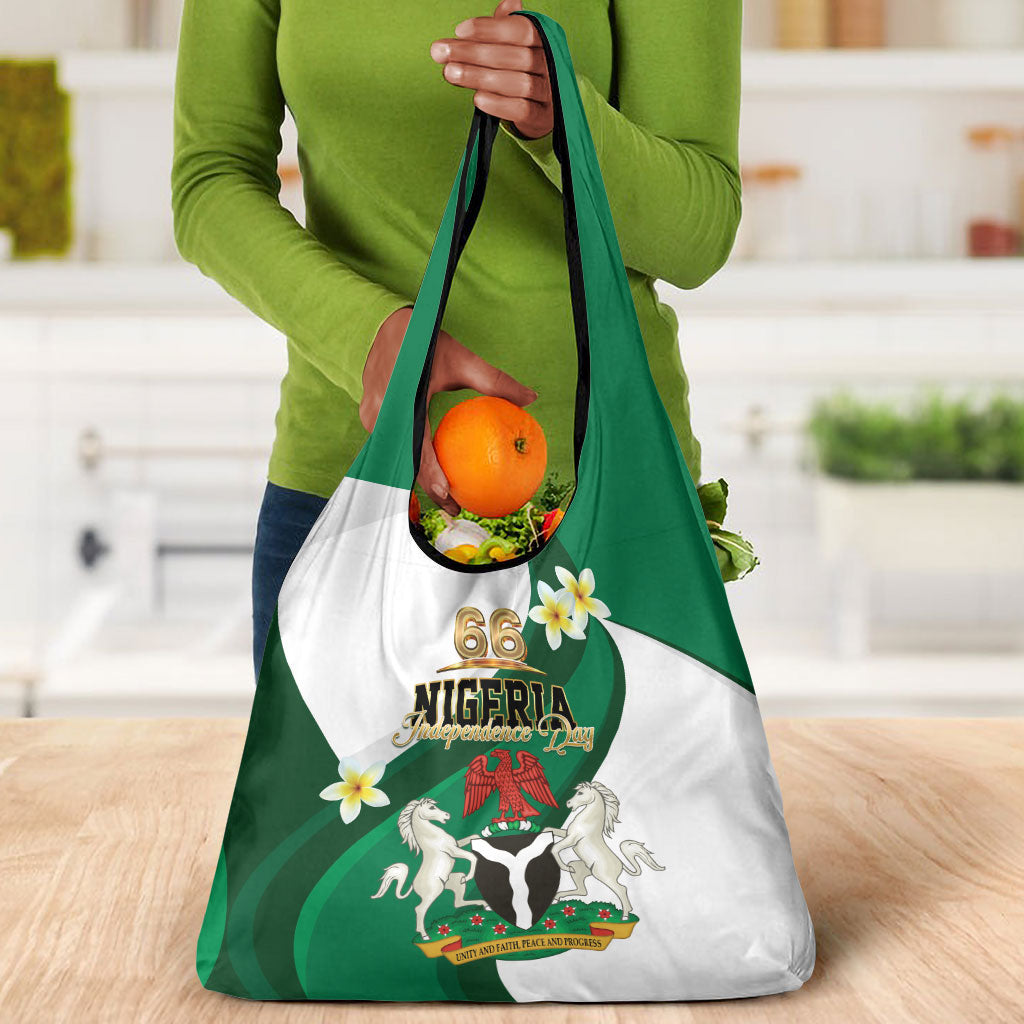 Nigeria Independence Day Grocery Bag Proud Nigerian