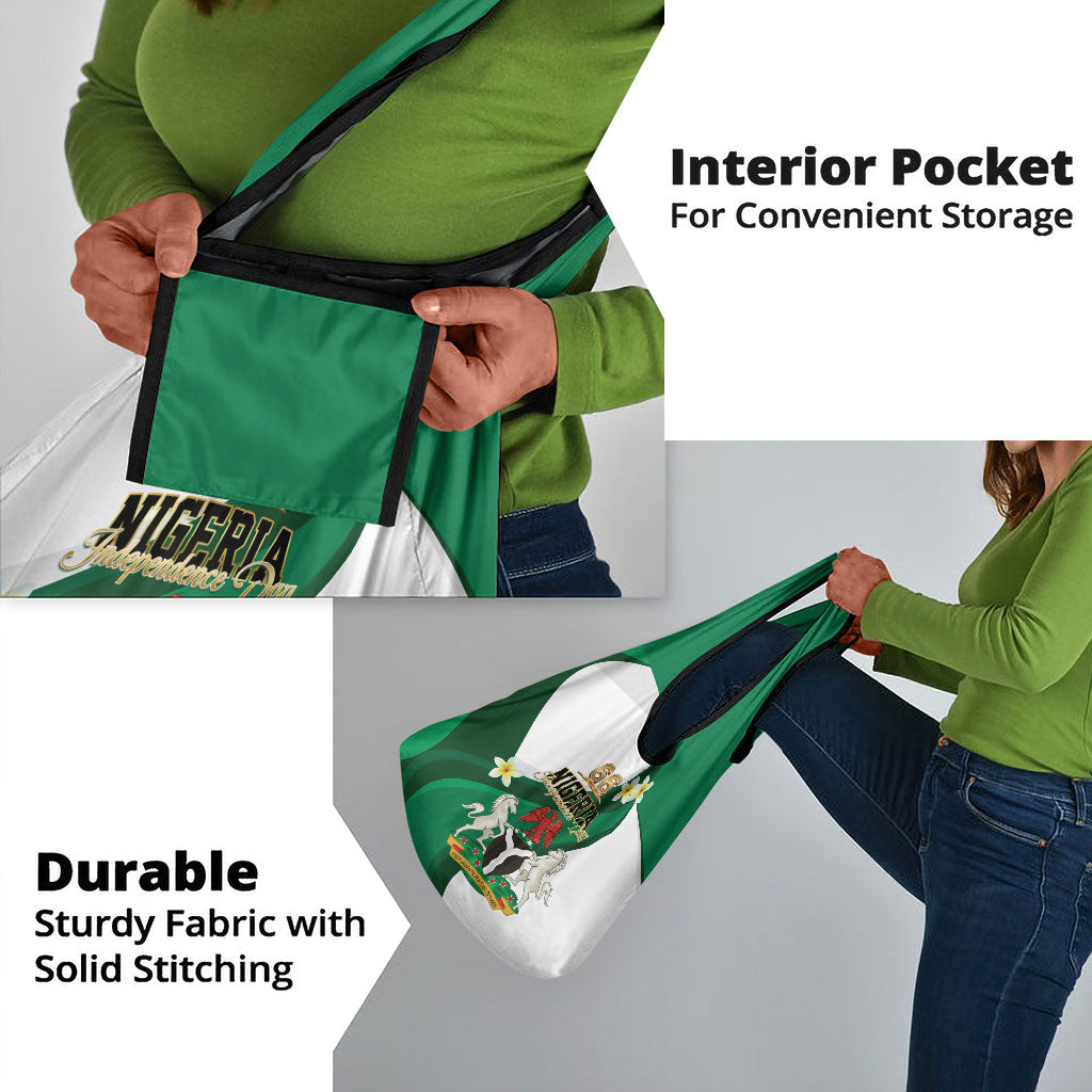Nigeria Independence Day Grocery Bag Proud Nigerian