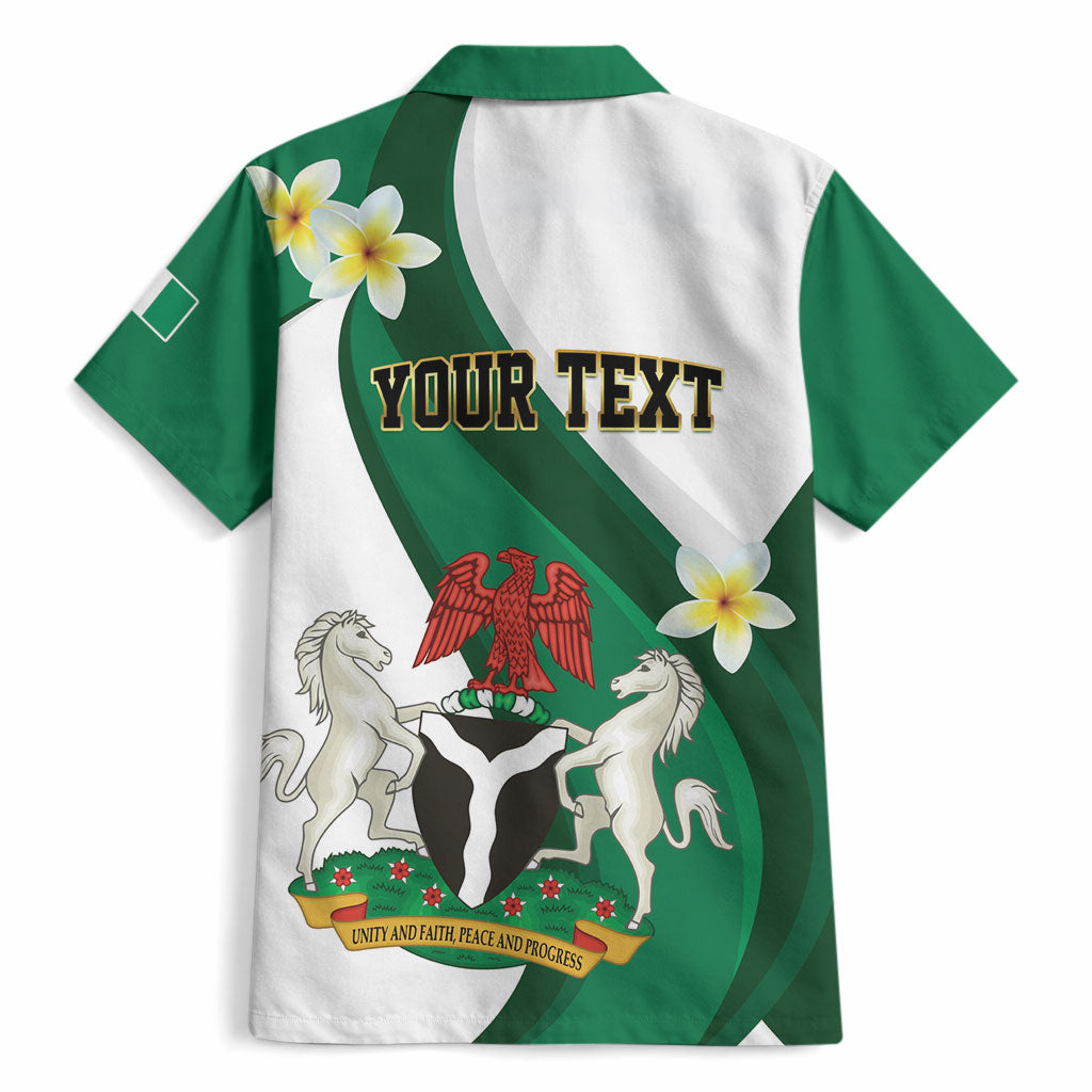 Personalised Nigeria Independence Day Hawaiian Shirt Proud Nigerian