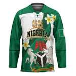 Personalised Nigeria Independence Day Hockey Jersey Proud Nigerian