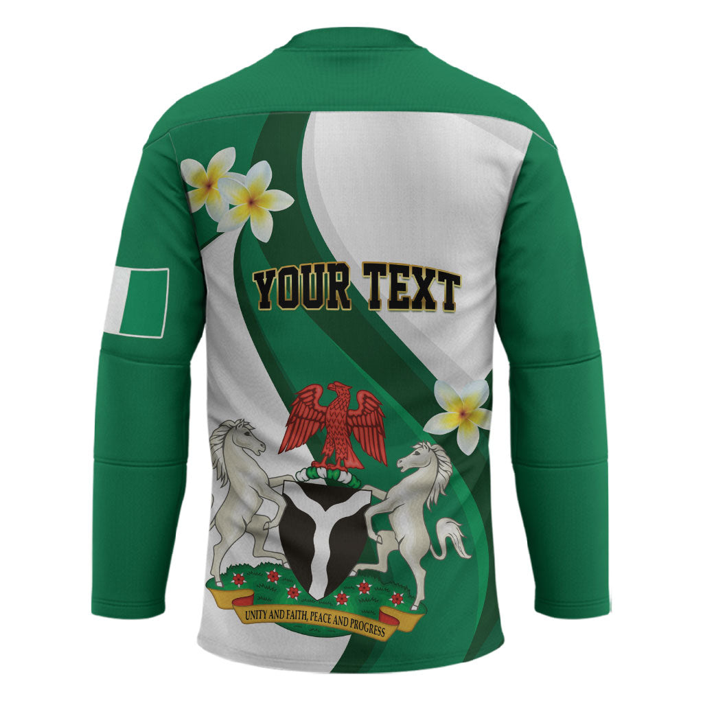Personalised Nigeria Independence Day Hockey Jersey Proud Nigerian
