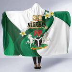 Nigeria Independence Day Hooded Blanket Proud Nigerian