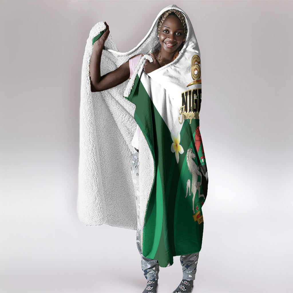 Nigeria Independence Day Hooded Blanket Proud Nigerian