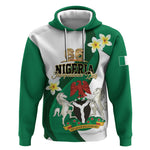 Personalised Nigeria Independence Day Hoodie Proud Nigerian