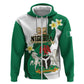 Personalised Nigeria Independence Day Hoodie Proud Nigerian