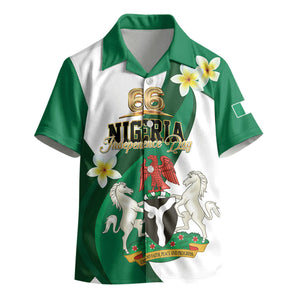 Personalised Nigeria Independence Day Kid Hawaiian Shirt Proud Nigerian