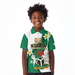 Personalised Nigeria Independence Day Kid Polo Shirt Proud Nigerian