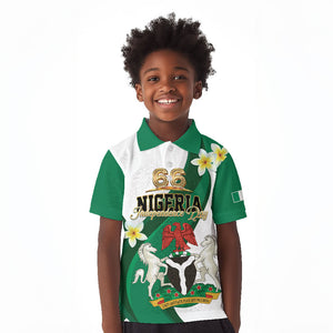 Personalised Nigeria Independence Day Kid Polo Shirt Proud Nigerian