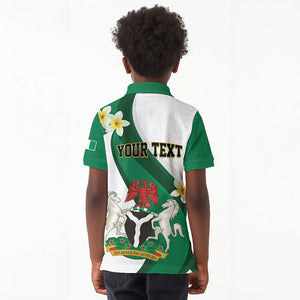 Personalised Nigeria Independence Day Kid Polo Shirt Proud Nigerian