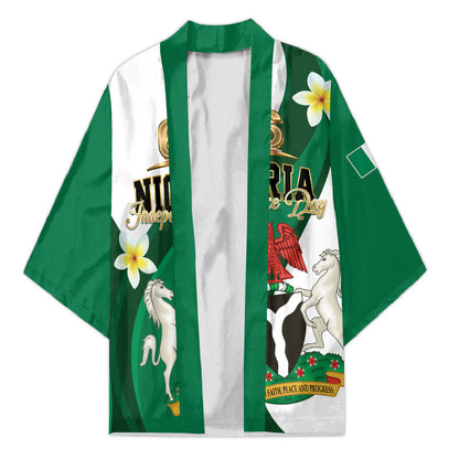 Personalised Nigeria Independence Day Kimono Proud Nigerian