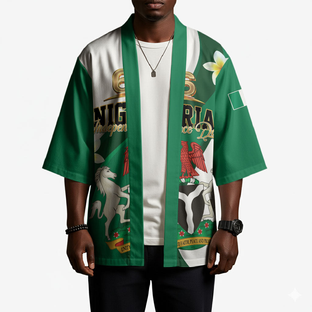 Personalised Nigeria Independence Day Kimono Proud Nigerian