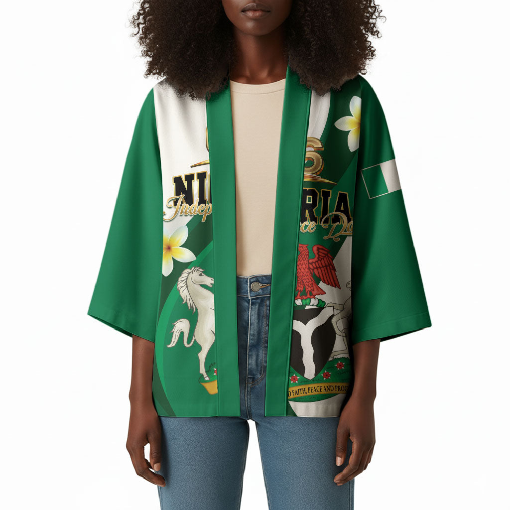 Personalised Nigeria Independence Day Kimono Proud Nigerian