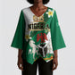 Personalised Nigeria Independence Day Kimono Sleeve Blouse Proud Nigerian