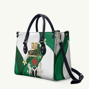 Nigeria Independence Day Leather Bag Proud Nigerian