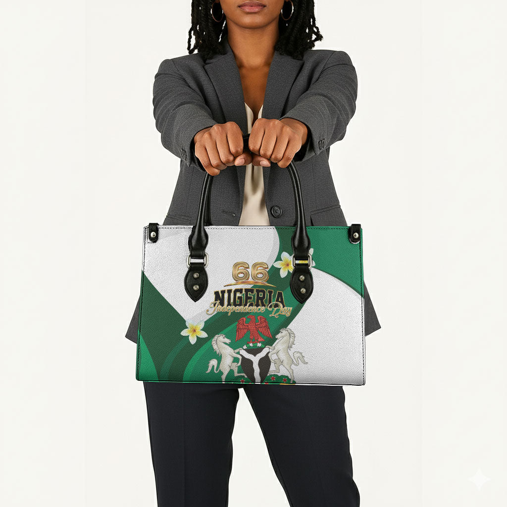 Nigeria Independence Day Leather Bag Proud Nigerian