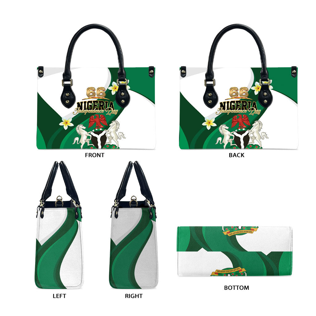 Nigeria Independence Day Leather Bag Proud Nigerian